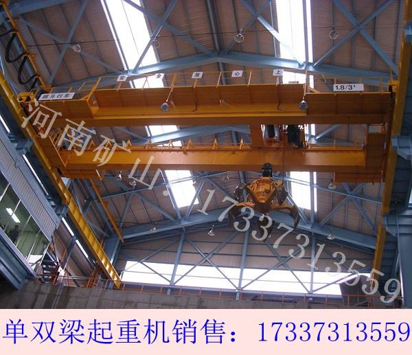 河南新乡桥式起重机厂家 12吨双梁起重机啃轨原因