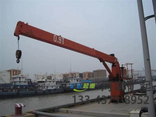 浙江温州船用甲板起重机公司船用甲板吊使用说明