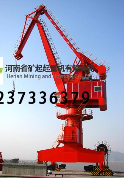 江苏扬州起重机销售公司如何选择门座式起重机